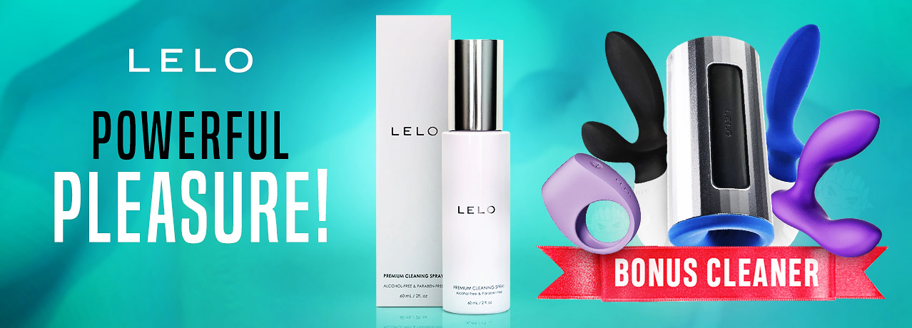 Bonus Toy Cleaner With LELO Male Products