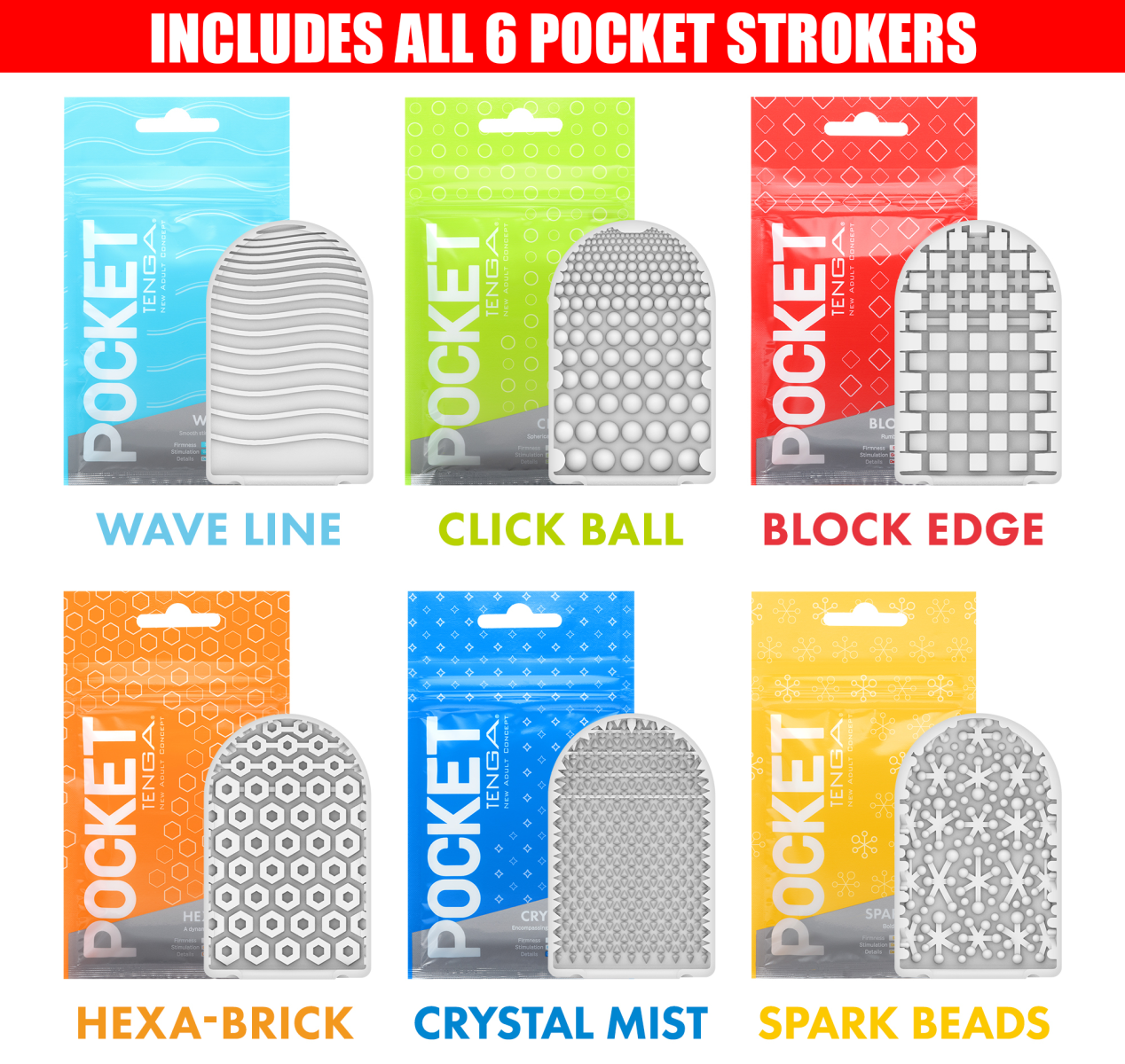 Buy the TENGA Pocket Mega Pack Online In Australia