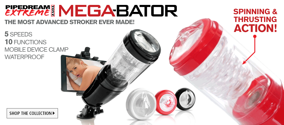 Buy the Pipedream Extreme Mega-bator male sex toy now!