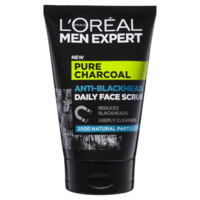 Pure Charcoal Anti Blackhead Daily Face Scrub