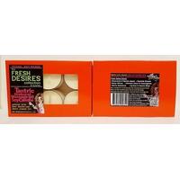 The Fresh Desires Collection Tantric Natural Massage Oil Soy Candle
