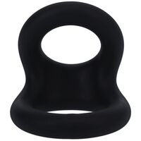Uplift Silicone Cock Ring Onyx Uplift Silicone Cock Ring Onyx