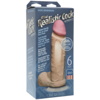 6" Dual Density Cock + Balls 6" Dual Density Cock + Balls