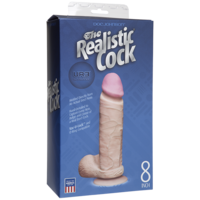 8" Dual Density Cock + Balls 8" Dual Density Cock + Balls
