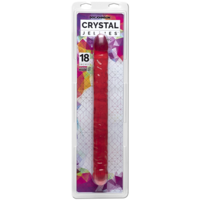 18" Translucent Double Dildo