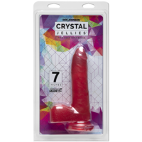7" Slim Translucent Cock + Balls