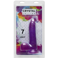 7" Slim Translucent Cock + Balls