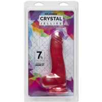 7" Thick Translucent Cock + Balls