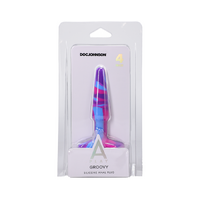 A-Play Groovy Silicone Anal Plug 4" Berry A-Play Groovy Silicone Anal Plug 4" Berry