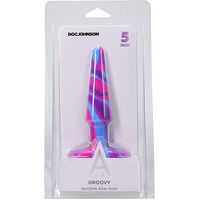 A-Play Groovy Silicone Anal Plug 5" Berry A-Play Groovy Silicone Anal Plug 5" Berry