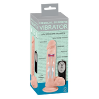 Medical Silicone Thrusting Vibrator Medical Silicone Thrusting Vibrator