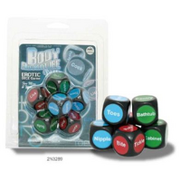 Body Adventure Party Dice Game