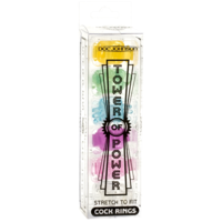 Tower Of Power Cock Rings X6