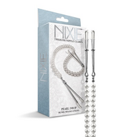 Nixie Adjustable Tweezer Clips With Pearls Nixie Adjustable Tweezer Clips With Pearls