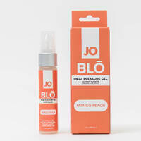 JO Blo Mango Peach Mango Peach Flavoured Oral Pleasure Gel - 30 ml Bottle