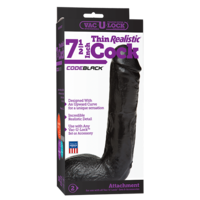 7.5" Cock Code Thin Realistic