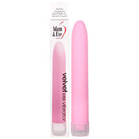 Adam & Eve Velvet Kiss Vibrator Pink 15.2 cm (6'') Vibrator