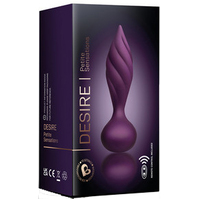 Petite Sensation Desire Butt Plug W Remote