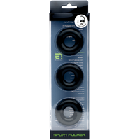 Rubber Cock Rings X3 Rubber Cock Rings X3