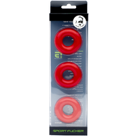 Rubber Cock Rings X3