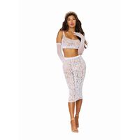 Dreamgirl Bralette/Slip Skirt OS Dreamgirl Bralette/Slip Skirt OS