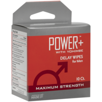 Power+ Delay Wipes For Men 10 Pack