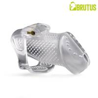 Brutus Airmesh Chastity Cage Clear