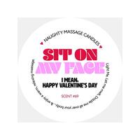 Massage Candle 50ml Sit On My Face Scent Nos. 69