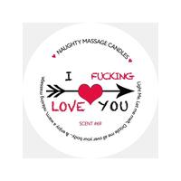Massage Candle 50ml I F Ing Love You Scent Nos. 69