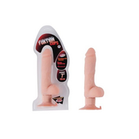 Fuktion Cups 7" Tpr Multi Speed Vibrator Flesh