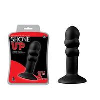 Shove Up 5" Silicone Butt Plug With Suction Cup