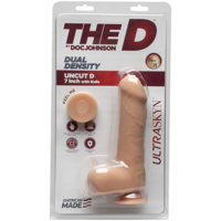 7" Uncut Cock + Balls