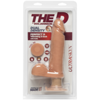 8" Perfect Vibrating Cock + Balls