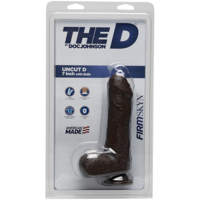 7" Uncut Firm Cock + Balls