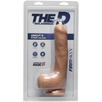 9" Uncut Firm Cock + Balls