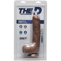 9" Uncut Firm Cock + Balls
