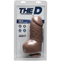 8" Fat Firm Cock + Balls