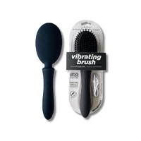 VIBRALISS Vibrating Hairbrush Black