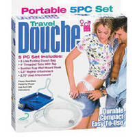 5 Piece Travel Anal Douche Kit