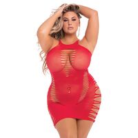 Back To Basixxx Hi Neck Dress 1X