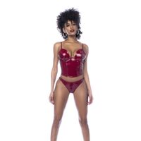 Wet Look Vinyl 2 Pc Set Gloss S