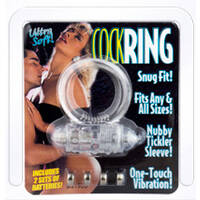 Ultra Soft Vibrating Cock Ring
