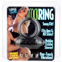 Ultra Soft Vibrating Cock Ring