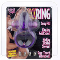 Ultra Soft Vibrating Cock Ring