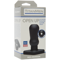 4" Open Up Hollow Butt Plug