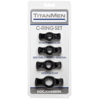 Easy Fit Cock Ring Set X4 Easy Fit Cock Ring Set X4