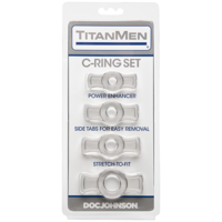 Easy Fit Cock Ring Set X4 Easy Fit Cock Ring Set X4