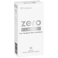 Lifestyles Zero Large 10Pk