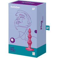 Lolli 1 Ribbed Vibrating Butt Plug