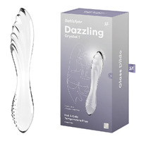 Satisfyer Dazzling Crystal 1glass Double Ended Dildo